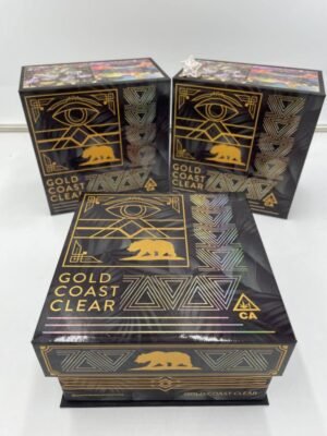 Gold coast clear master box pack (100 carts)